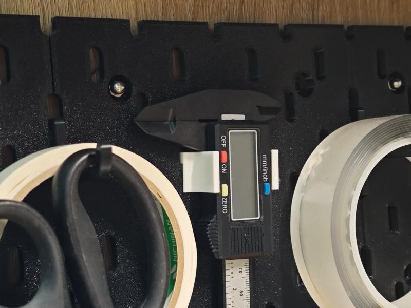 Pegboard Vernier Caliper Clip Holder