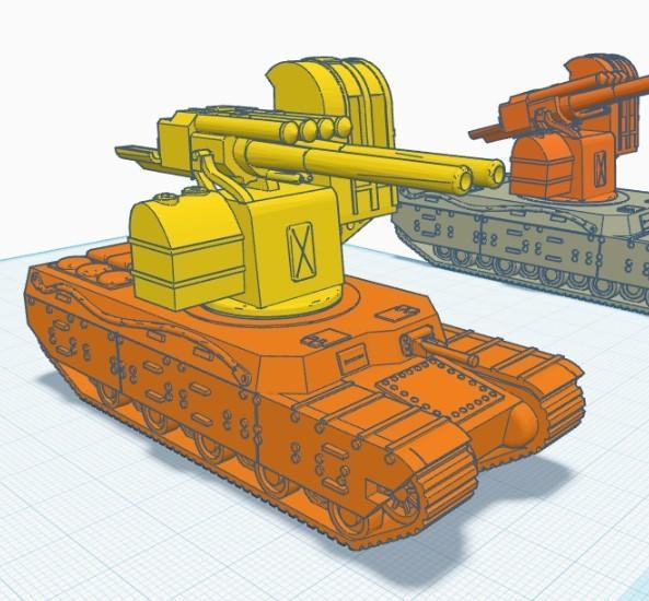 type-4 heavy with type 89 12,7cm double cannon  