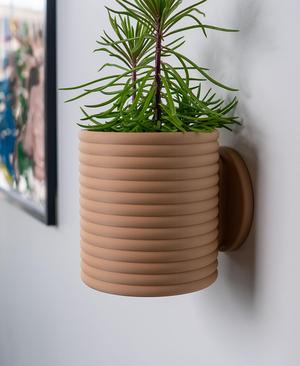 Planter with Hidden Drip Tray - Poppy 2