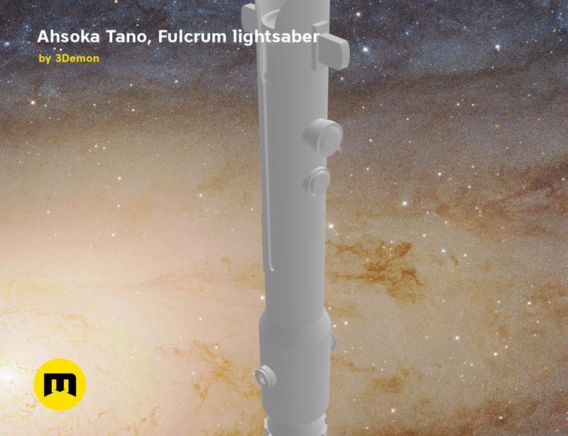 Ahsoka's Fulcrum lightsaber - Clone Wars
