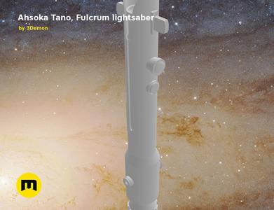 Ahsoka's Fulcrum lightsaber - Clone Wars