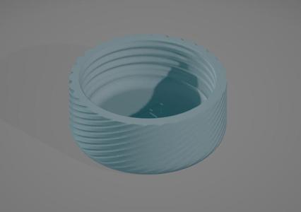 Two Part Threaded Storage Case