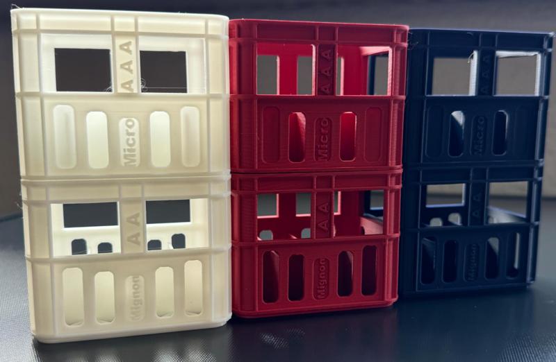 Stackable Battery Beer Crate AA / AAA