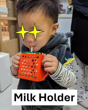 Milk Holder / handle / cup