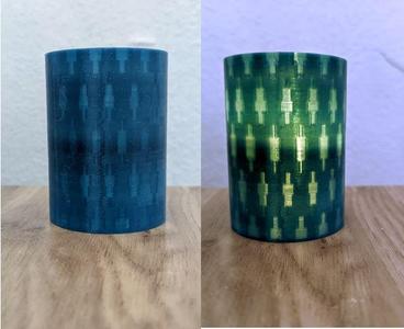 Hidden Pattern Tealight Holder