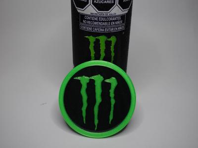 monster green cup holder 