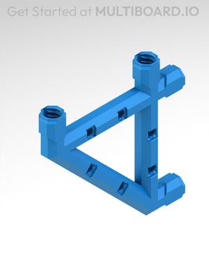 4x4 Bracket - Bolt-Locked Inserts