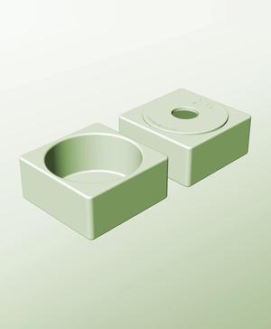 CS128-65-P Stackable pierced bin box module for creative decor