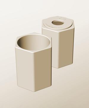CH96-140-P Stackable pierced bin box module for creative decor