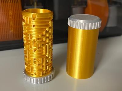 Maze Puzzle Box - Gift Container - 2 Piece