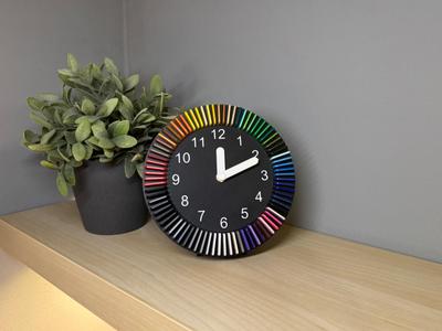 Filament Swatch - Stand Clock