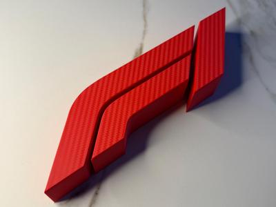 F1 logo - Free standing