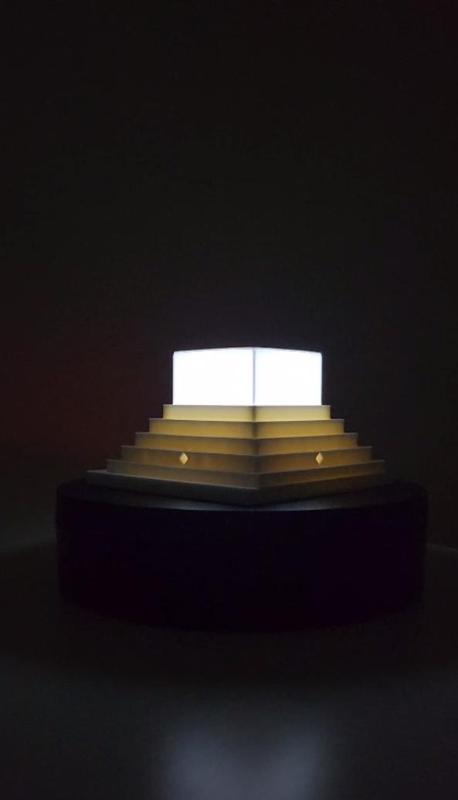 Pyramid Tea Light - Scalable