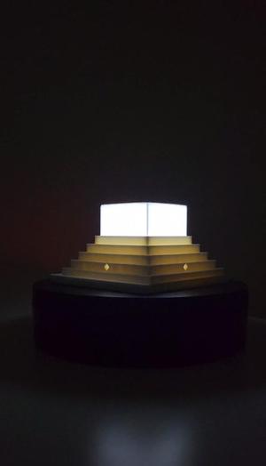 Pyramid Tea Light - Scalable