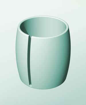 CR162-210-S Modular Stacking slotted container for home decor
