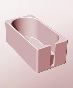 CX68-60-SS Modular stacking slotted container for home decor