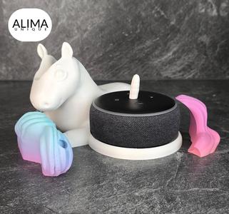 Sleeping Unicorn - Alexa Dot 5; 3; Homepod mini