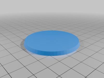 WARGAME ROUND BASE 50 mm