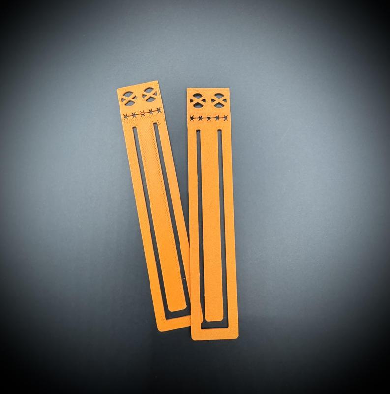 Square Scarecrow (Squarecrow) Head Halloween Bookmark