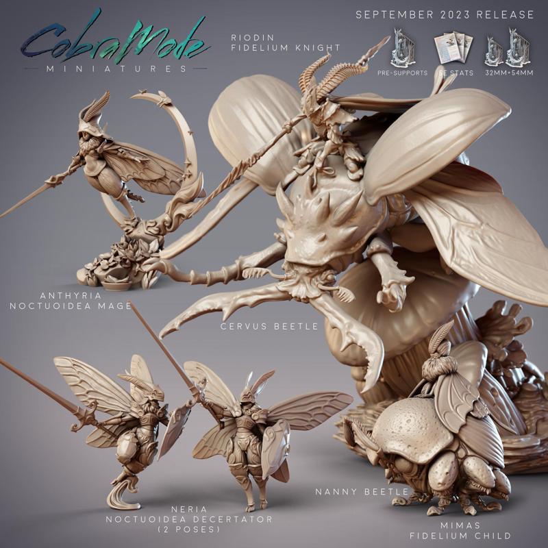 CobraMode 43 September 2023 Release - Twilight Forest Mothfolk