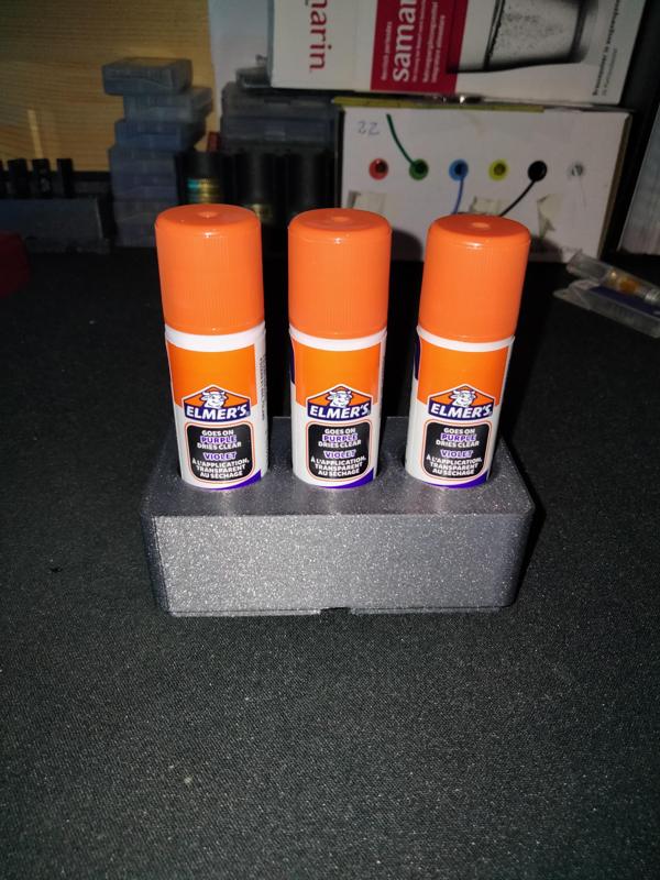 Gridfinity Elmers Glue (6g) Holder