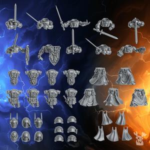 Knights of the Circle Easy-to-build Squad x10 (Millennium Wars)