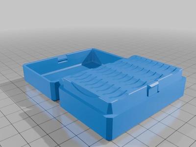 Hinged sd card box - micro sd only