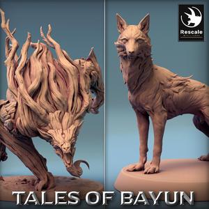 Pack Wood Wolf & Werewolf