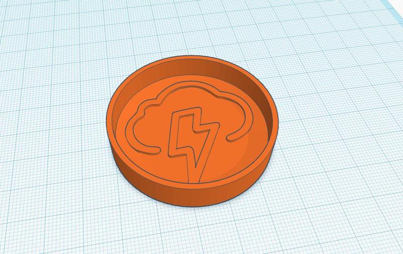 Villainous Fate Token Mold