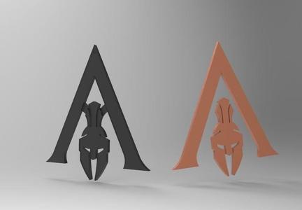 Assassins Creed Odyssey - Logo and Keychain