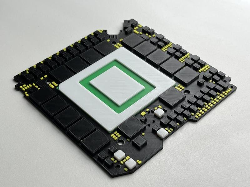 RTX 5090 FE PCB Drink Coaster