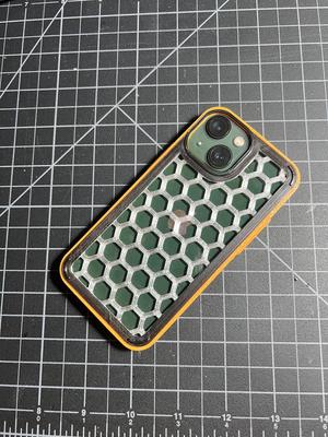 iPhone 13 mini case with removable back plate
