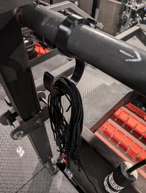 S hook for 1.5" schedule 40 lighting pipe