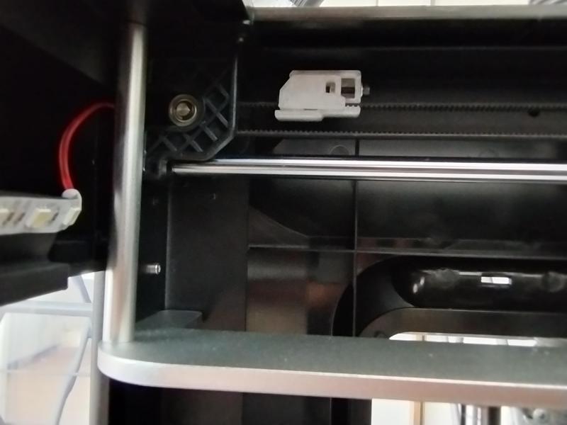 Compact inline GT2 belt tensioner