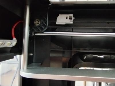 Compact inline GT2 belt tensioner