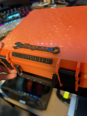 Multimeter label