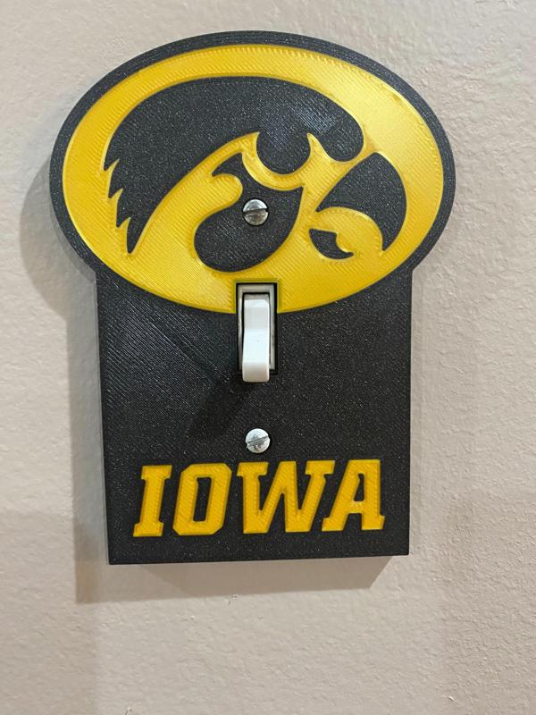 Iowa Hawkeyes Switch Cover