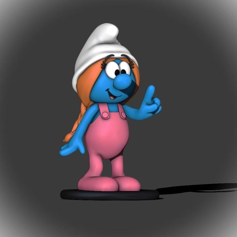 Sassette Smurf