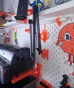IKEA Skadis Tertial Angle Lamp Mount Gelenkarm 