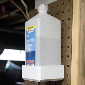 Isopropyl Alcohol Quart Holder // Peg Anything