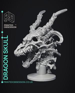 Dragon Skull - Open Jaw - Decoration