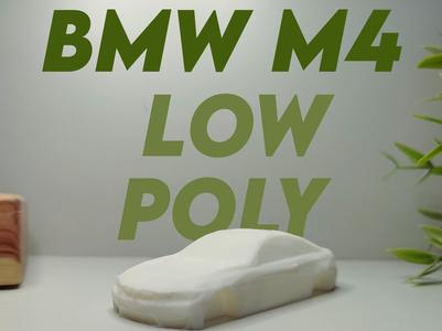 BMW M4 Low Poly