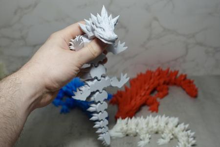 Articulated Quartz Dragon