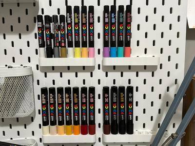 Posca 1M + 3M and 5M Marker Holder for IKEA SKADIS