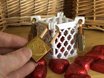Chain Link Lock Box