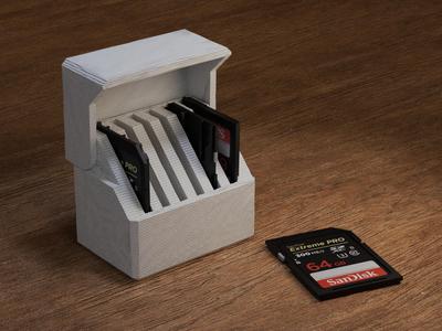 SD Card Holder (6 Slots)