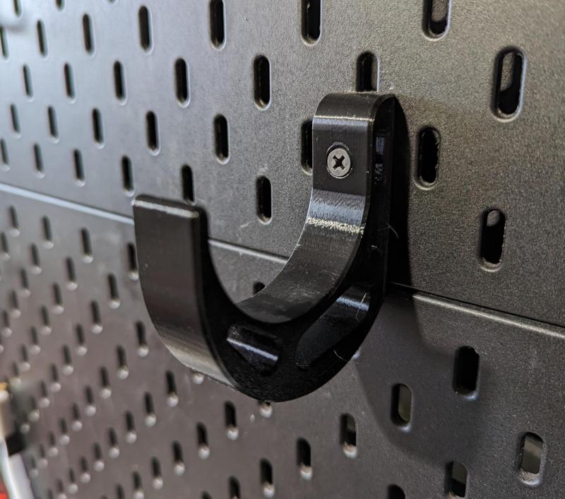 Ikea Skadis gunhook