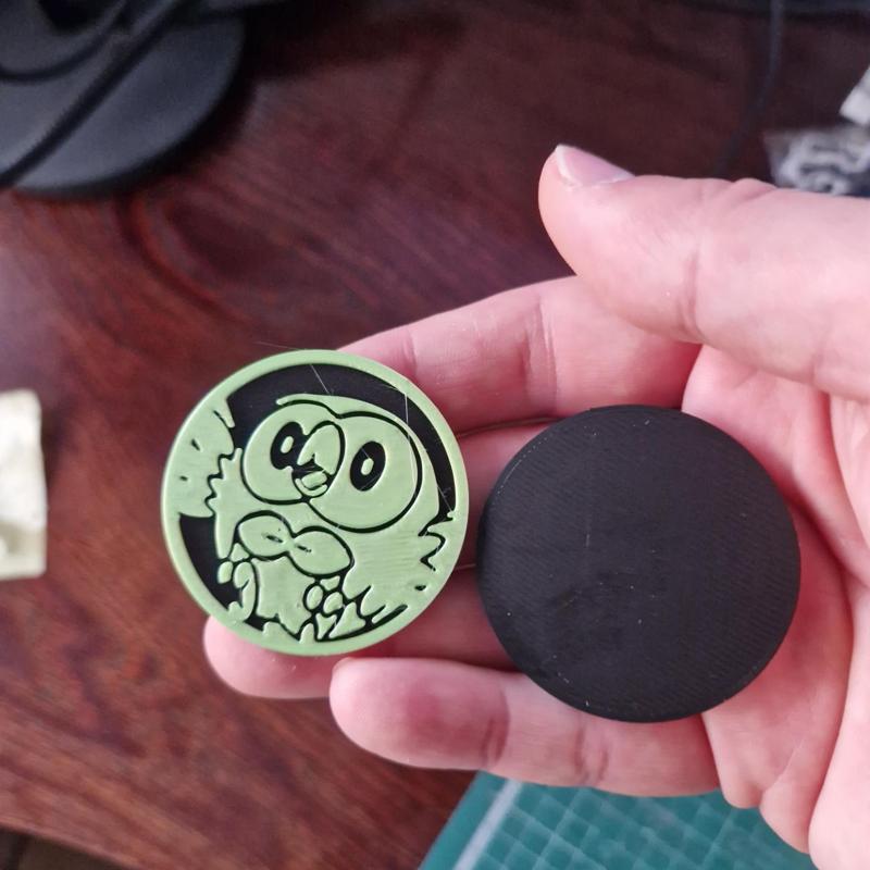 Rowlett Pokemon Coin