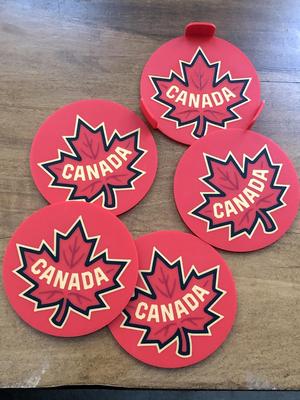 NHL - CAN Coaster and Holder Set