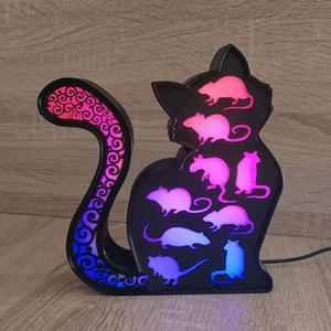 CAT LED LAMP